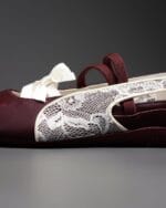 PUMA Speedcat Ballet Lace – Burgundy / Cream (Ruby Lace colorway) - Image 4