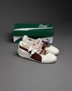 PUMA Speedcat Ballet Lace Bow – Burgundy Cream - Image 5