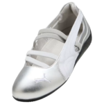 Speedcat Ballet Women's Metallic Shoes PUMA Silver-PUMA White - Image 10