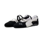 Speedcat Suede Ballet Women's Shoes PUMA Black-PUMA White-Warm White - Image 5