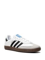 Adidas Samba Vegan White Gum Sneakers for Women Low Top - Image 3