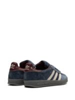 Adidas Gazelle Indoor Crew Navy Suede Leather Low Top Sneakers - Image 4
