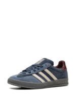 Adidas Gazelle Indoor Crew Navy Suede Leather Low Top Sneakers - Image 5