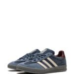 Adidas Gazelle Indoor Crew Navy Suede Leather Low Top Sneakers