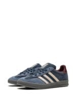 Adidas Gazelle Indoor Crew Navy Suede Leather Low Top Sneakers