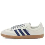 Adidas Women's Samba - Off White/Dark Blue/Clear Sky