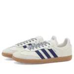 Adidas Women's Samba - Off White/Dark Blue/Clear Sky - Image 7