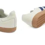 Adidas Women's Samba - Off White/Dark Blue/Clear Sky - Image 5