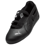 PUMA Speedcat Ballet Leather Shoes for Women in Black/White. - Image 9