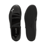 PUMA Speedcat Ballet Leather Shoes for Women in Black/White. - Image 8