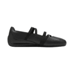 PUMA Speedcat Ballet Leather Shoes for Women in Black/White. - Image 7