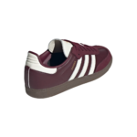 Adidas Samba OG Shoes - Maroon / Off White / Gum - Image 5