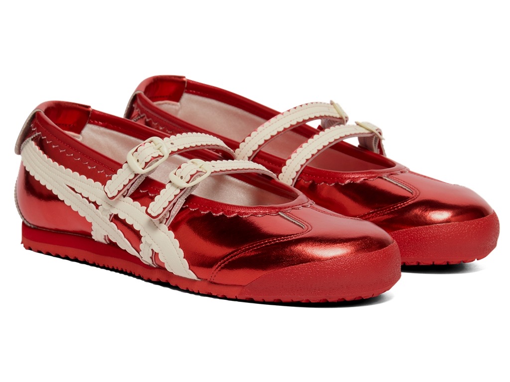 Onitsuka Tiger Mexico 66 TGRS – Metallic Classic Red / Cream, photo 2 of 7