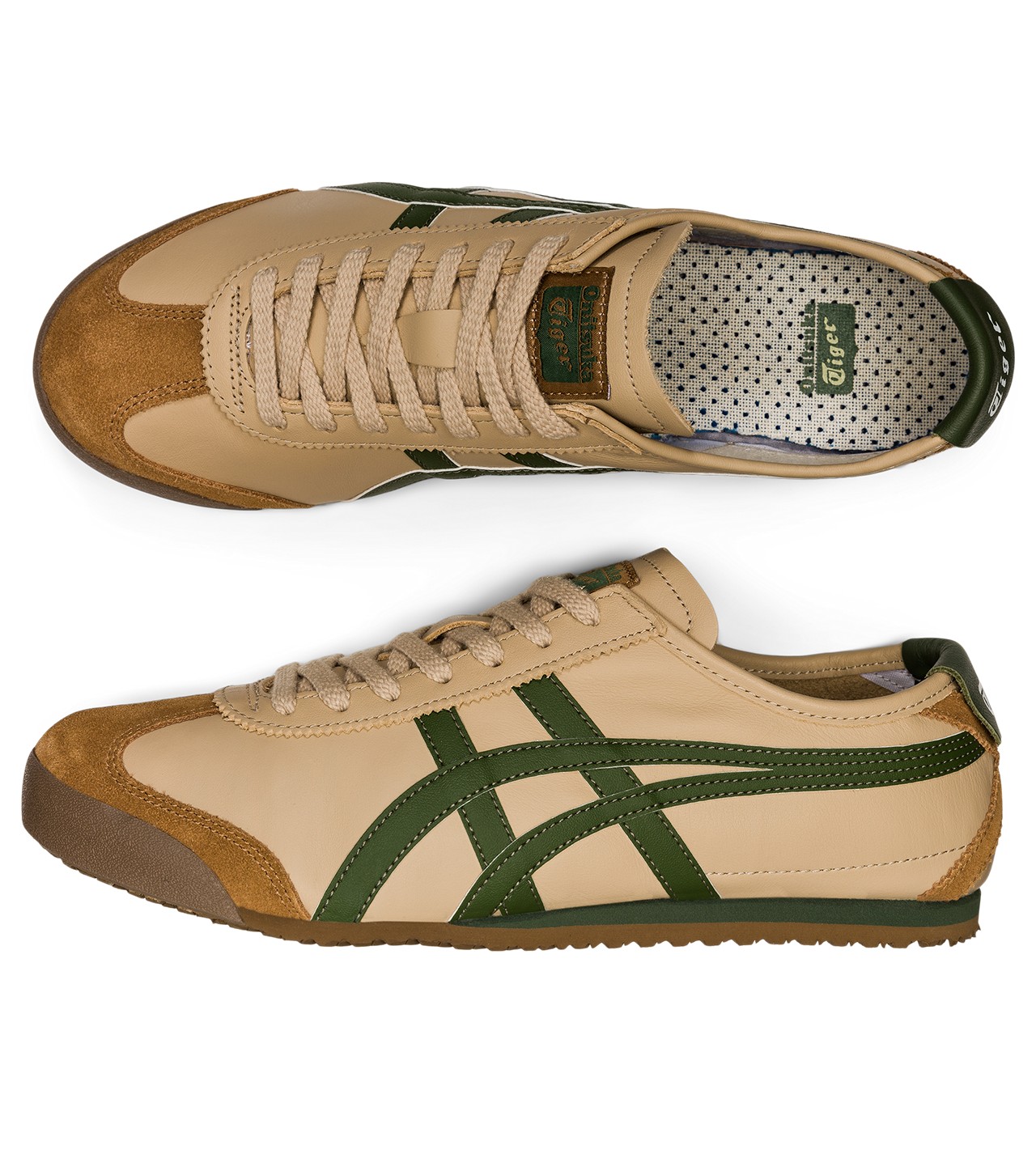 Onitsuka Tiger Mexico 66 – Beige / Grass Green, photo 8 of 8