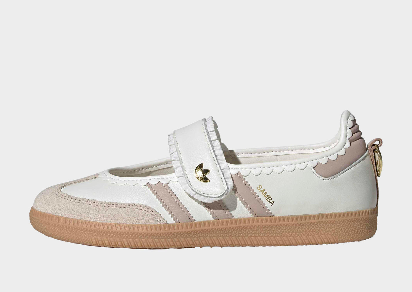 Adidas Samba Jane Ruffle Pack – Cloud White / Pink / Gum