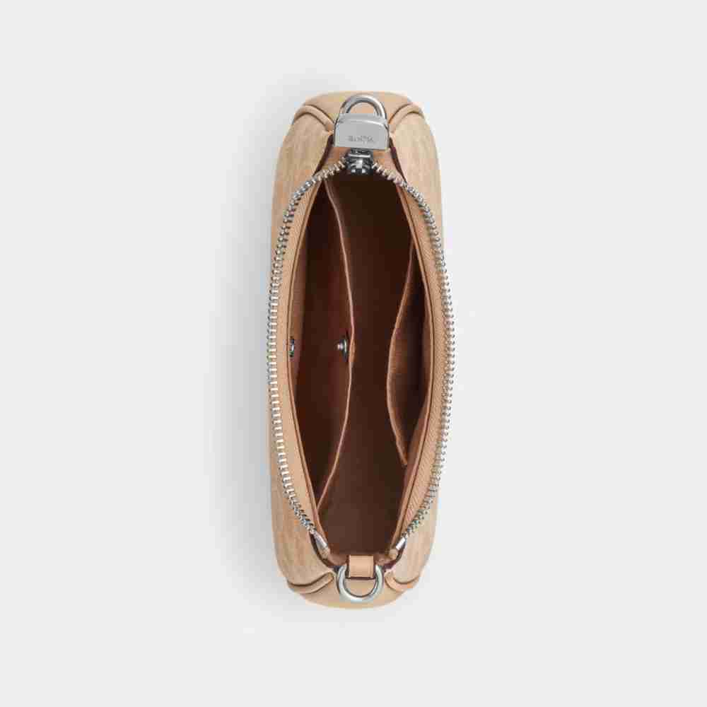 Coach Teri Mini Crossbody Bag in Signature Canvas – Brown, photo 6 of 8