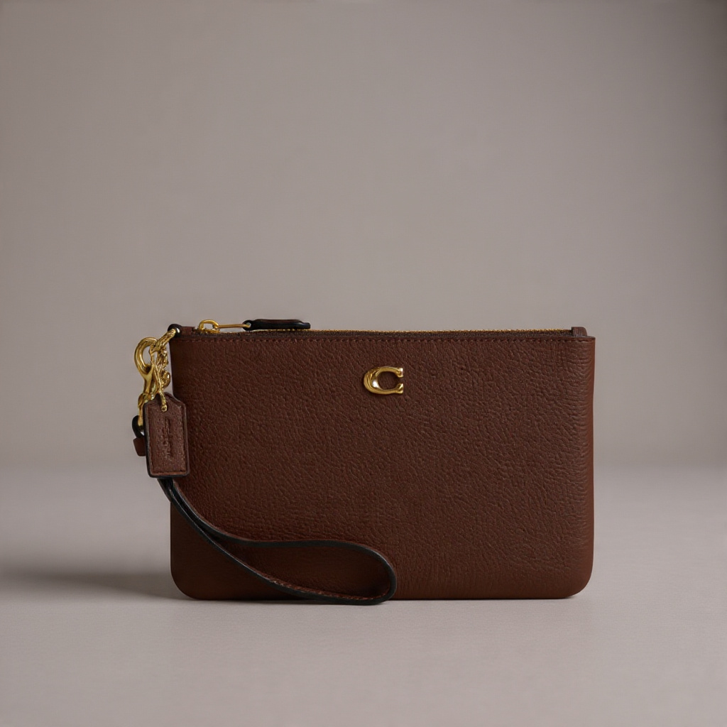 Coach Essential Small Wristlet – Brown, photo 2 of 4