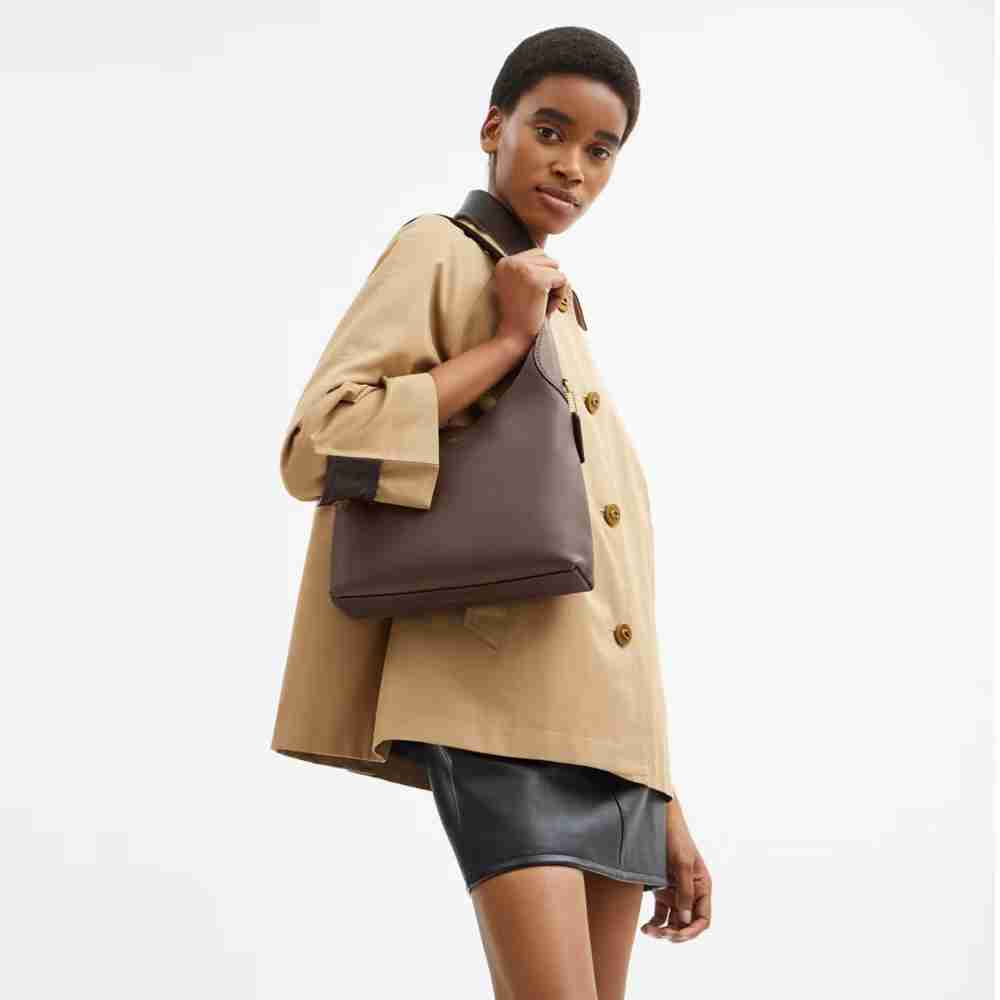 Coach Brooklyn Shoulder Bag 28 – Grey, photo 4 of 9