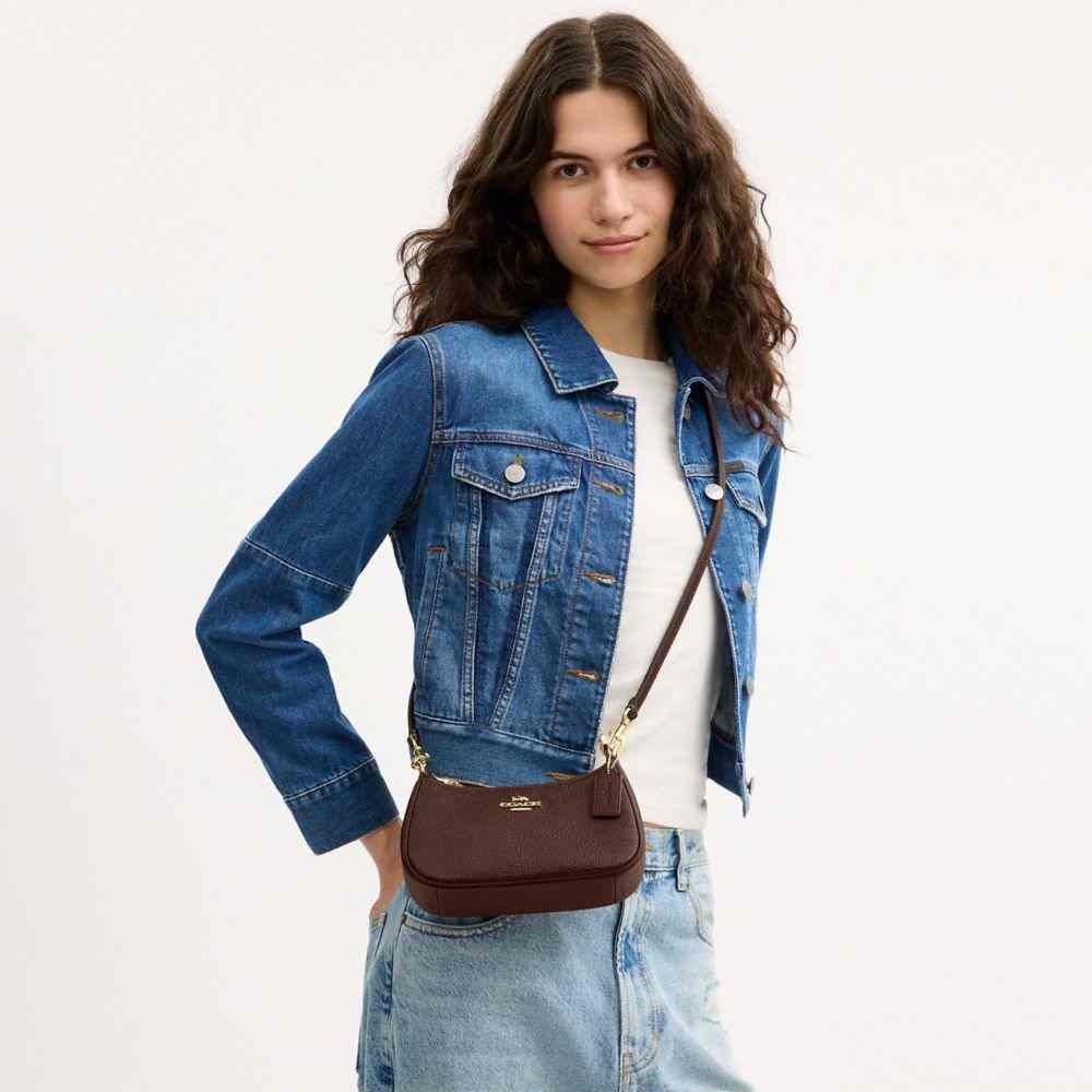 Coach Teri Mini Crossbody Bag – Brown, photo 4 of 9