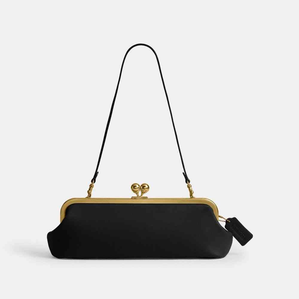 Coach Kisslock Frame Bag 30 – Black