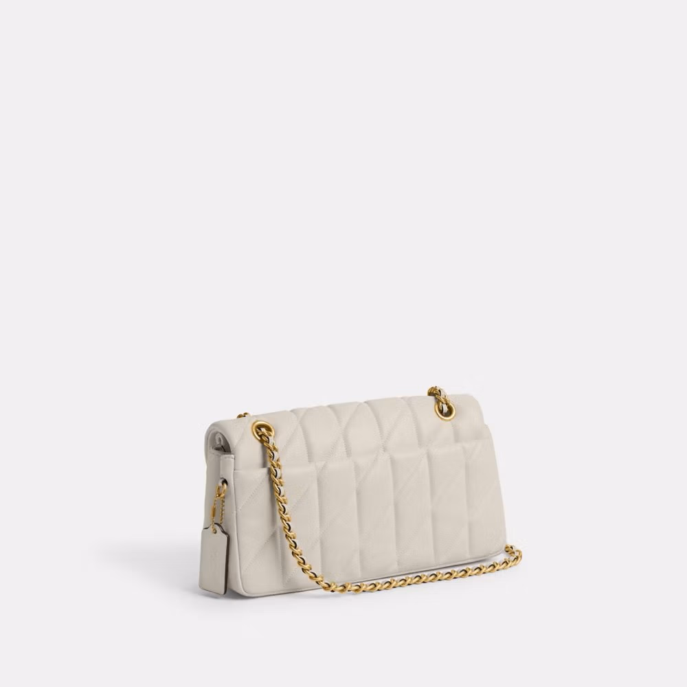 Coach Tabby Shoulder Bag 26 with Pillow Quilting – White, photo 6 of 7