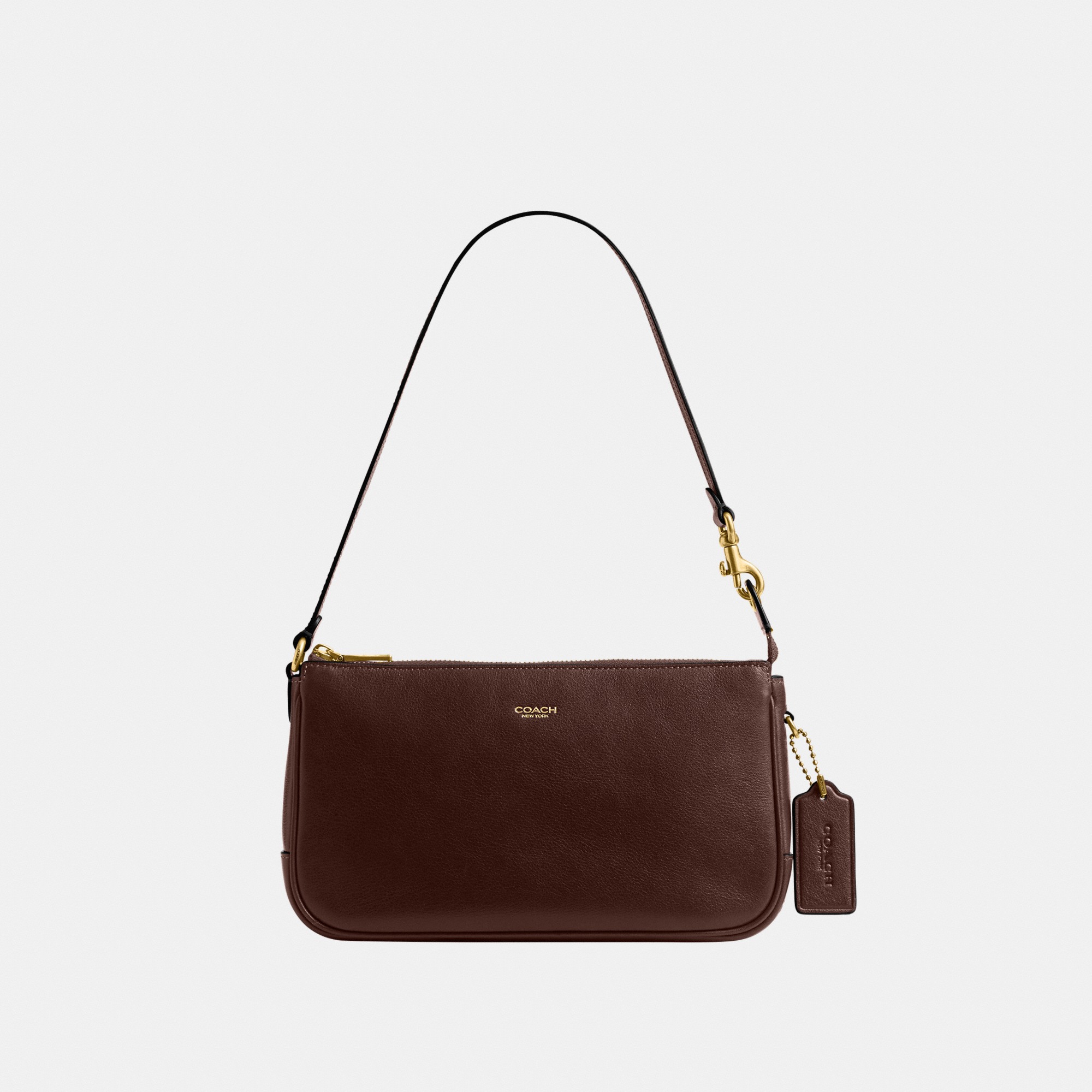 Coach Plaza Bag – Dark Brown