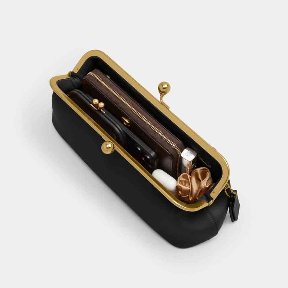 Coach Kisslock Frame Bag 30 – Black, photo 7 of 9