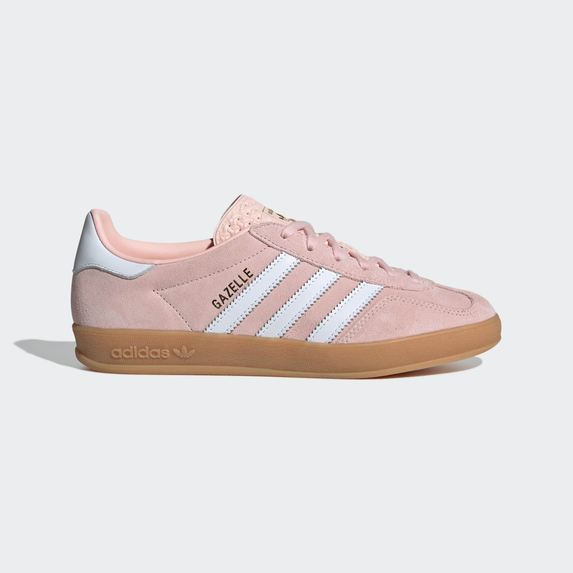 adidas Originals Gazelle Indoor – Sandy Pink / Cloud White / Gum