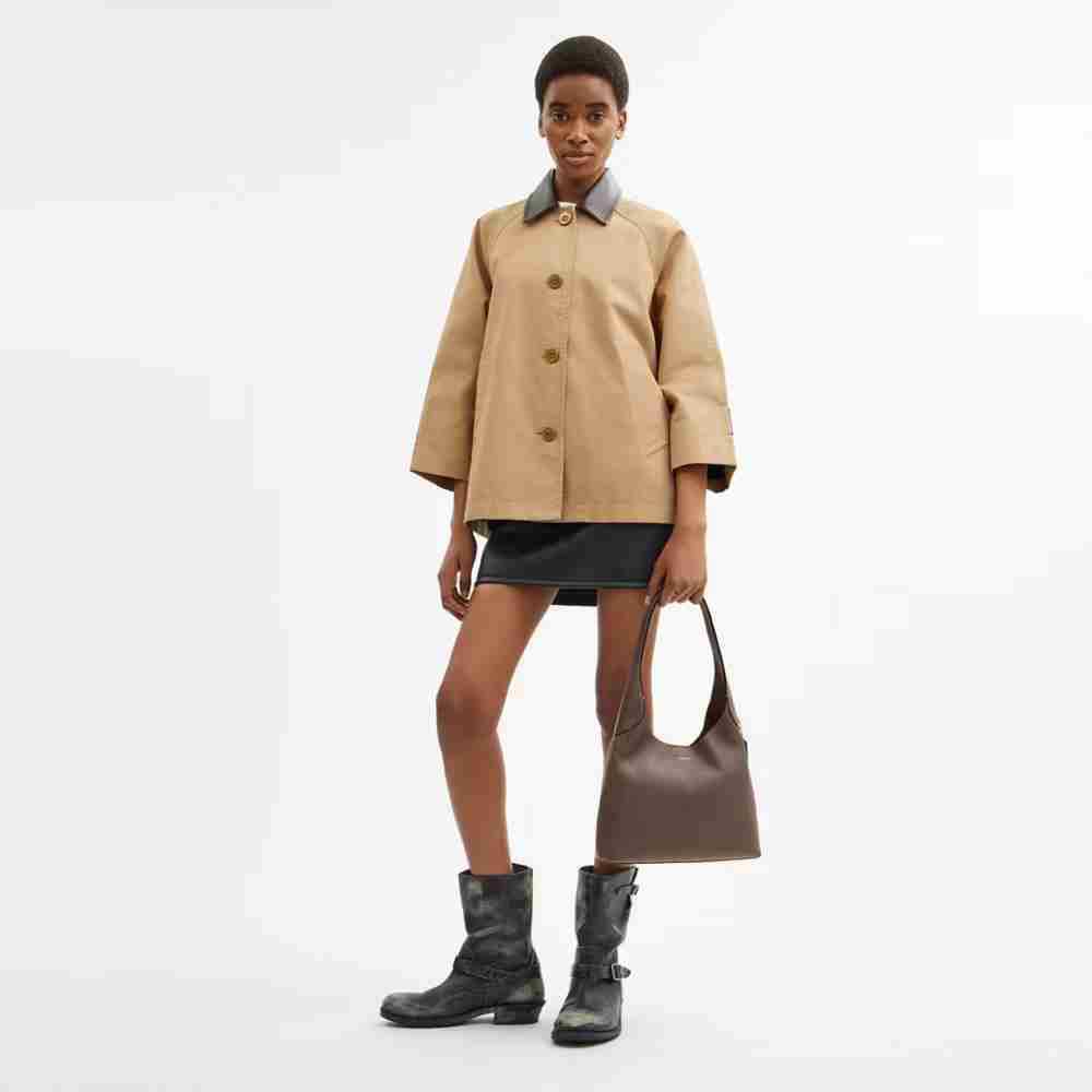 Coach Brooklyn Shoulder Bag 28 – Grey, photo 3 of 9