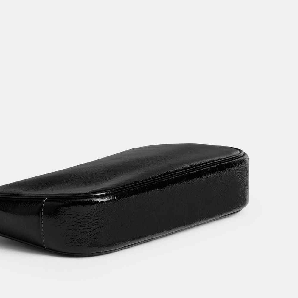 Coach Plaza Bag – Black Glazed (Silver hardware), photo 5 of 9
