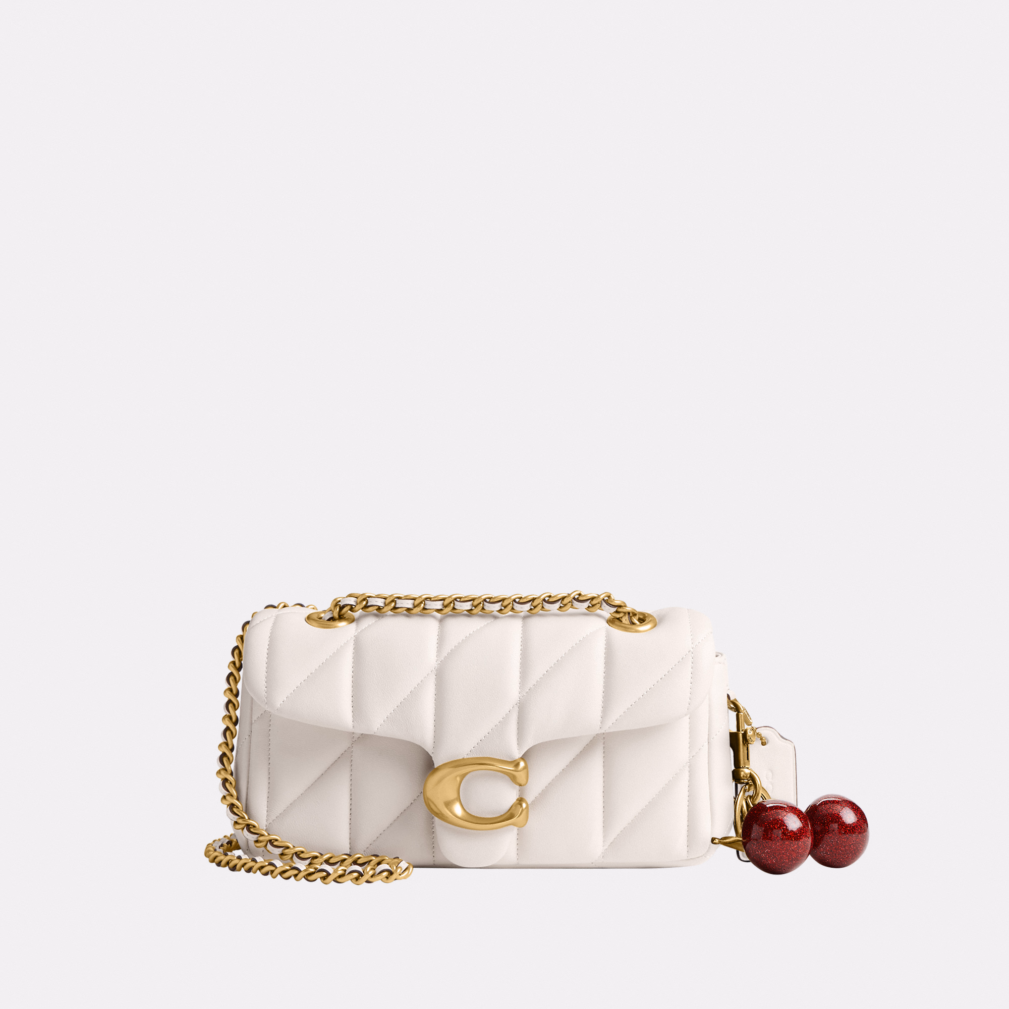 Coach Tabby Shoulder Bag 20 with Pillow Quilting – White, photo 4 of 7