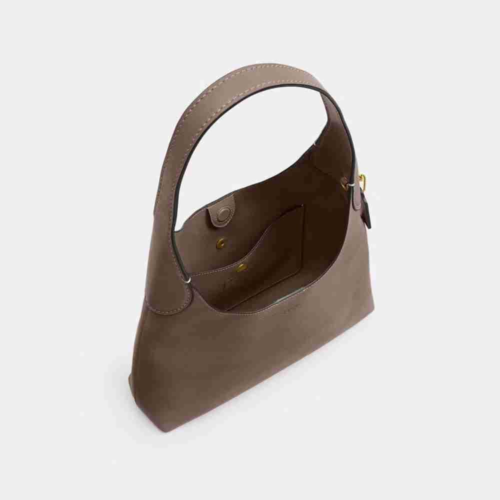 Coach Brooklyn Shoulder Bag 28 – Grey, photo 7 of 9