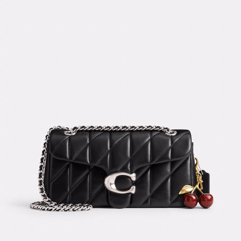 Coach Tabby Shoulder Bag 26 with Pillow Quilting – Black (Silver hardware), photo 3 of 9