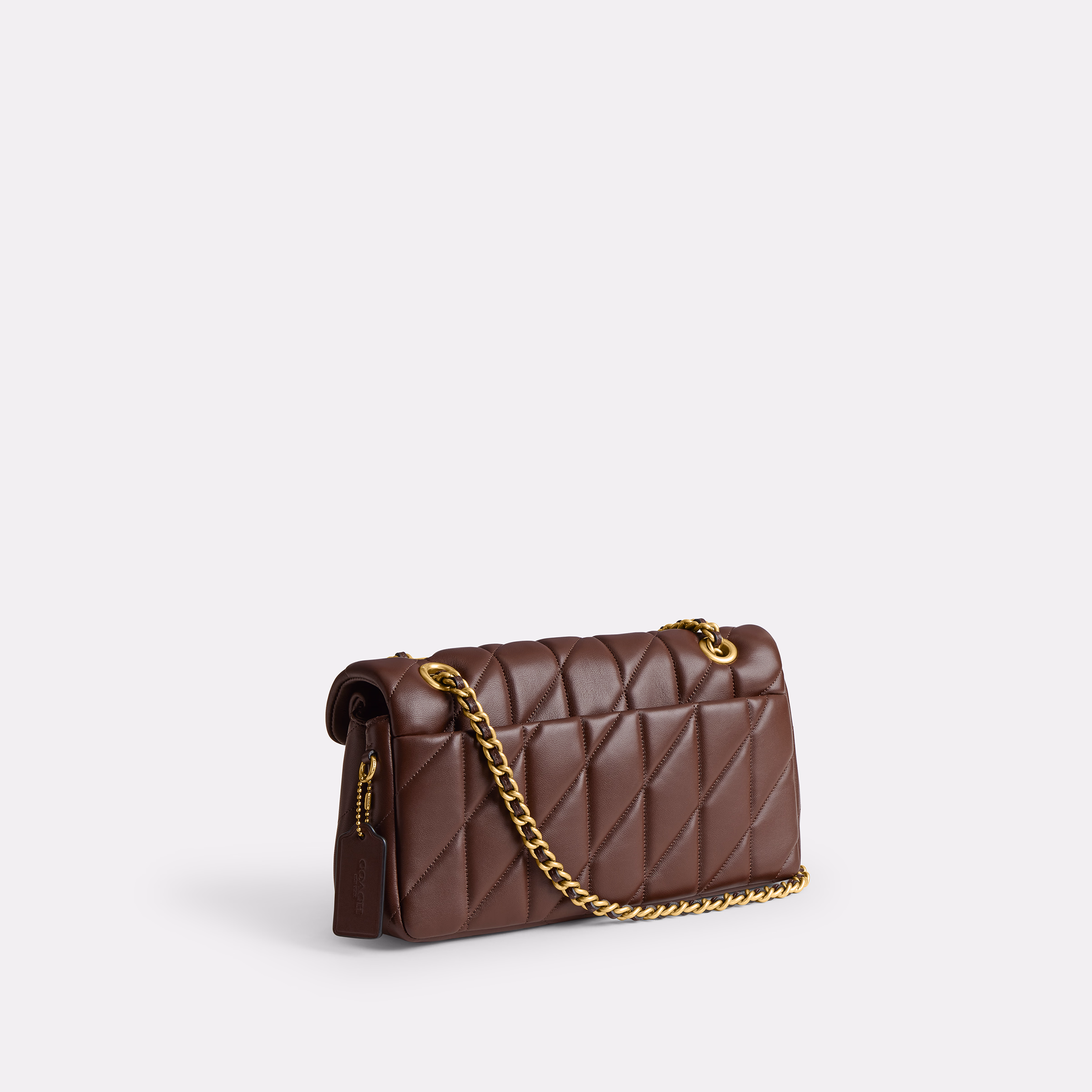 Coach Tabby Shoulder Bag 26 with Pillow Quilting – Dark Brown, photo 5 of 5