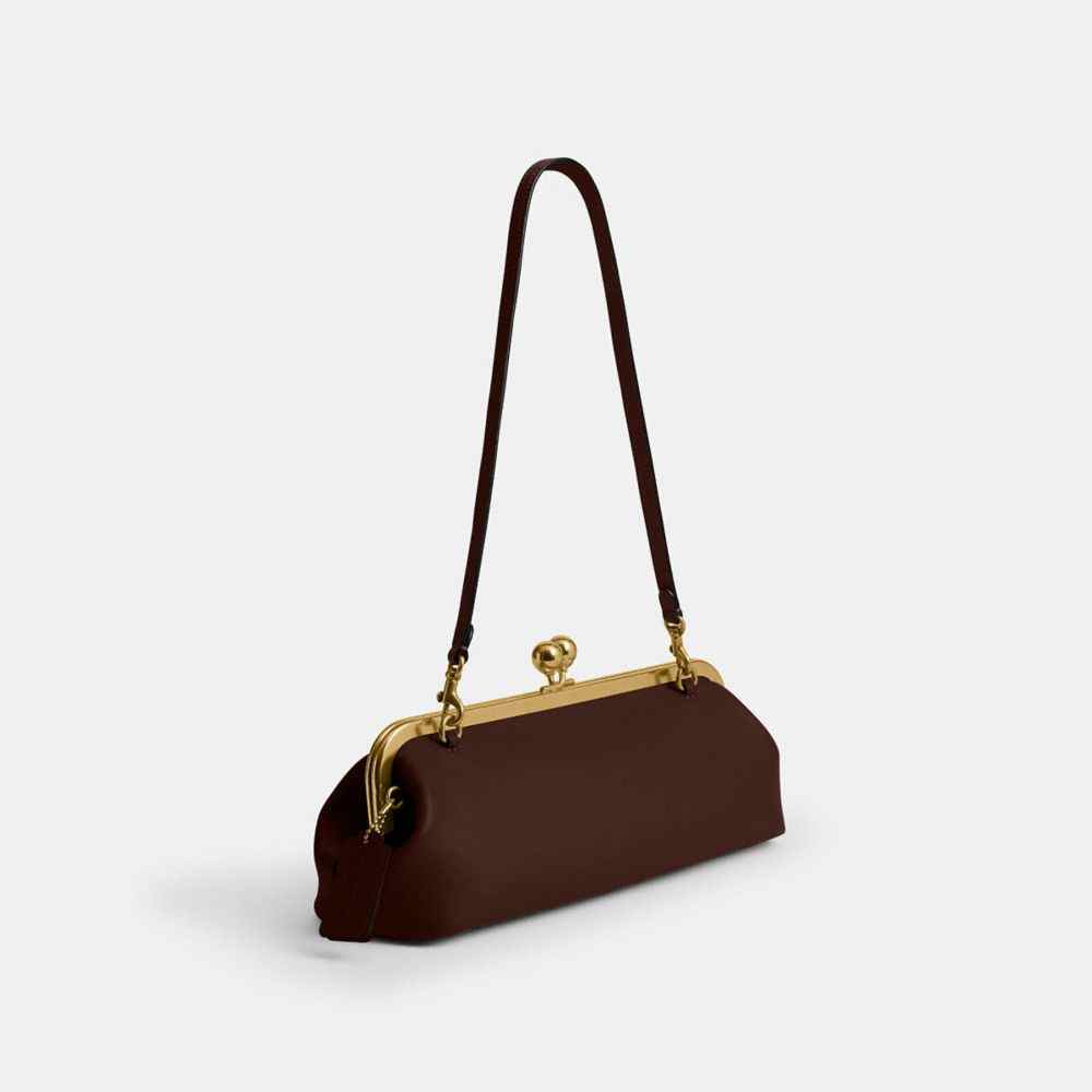 Coach Kisslock Frame Bag 30 – Brown, photo 9 of 9