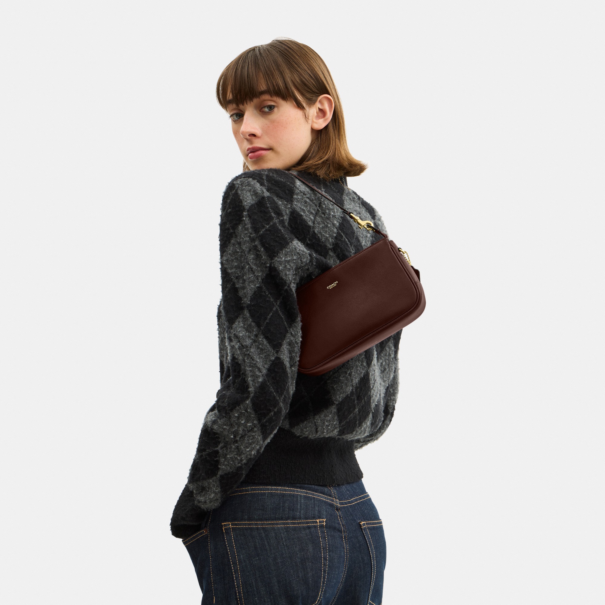 Coach Plaza Bag – Dark Brown, photo 4 of 9