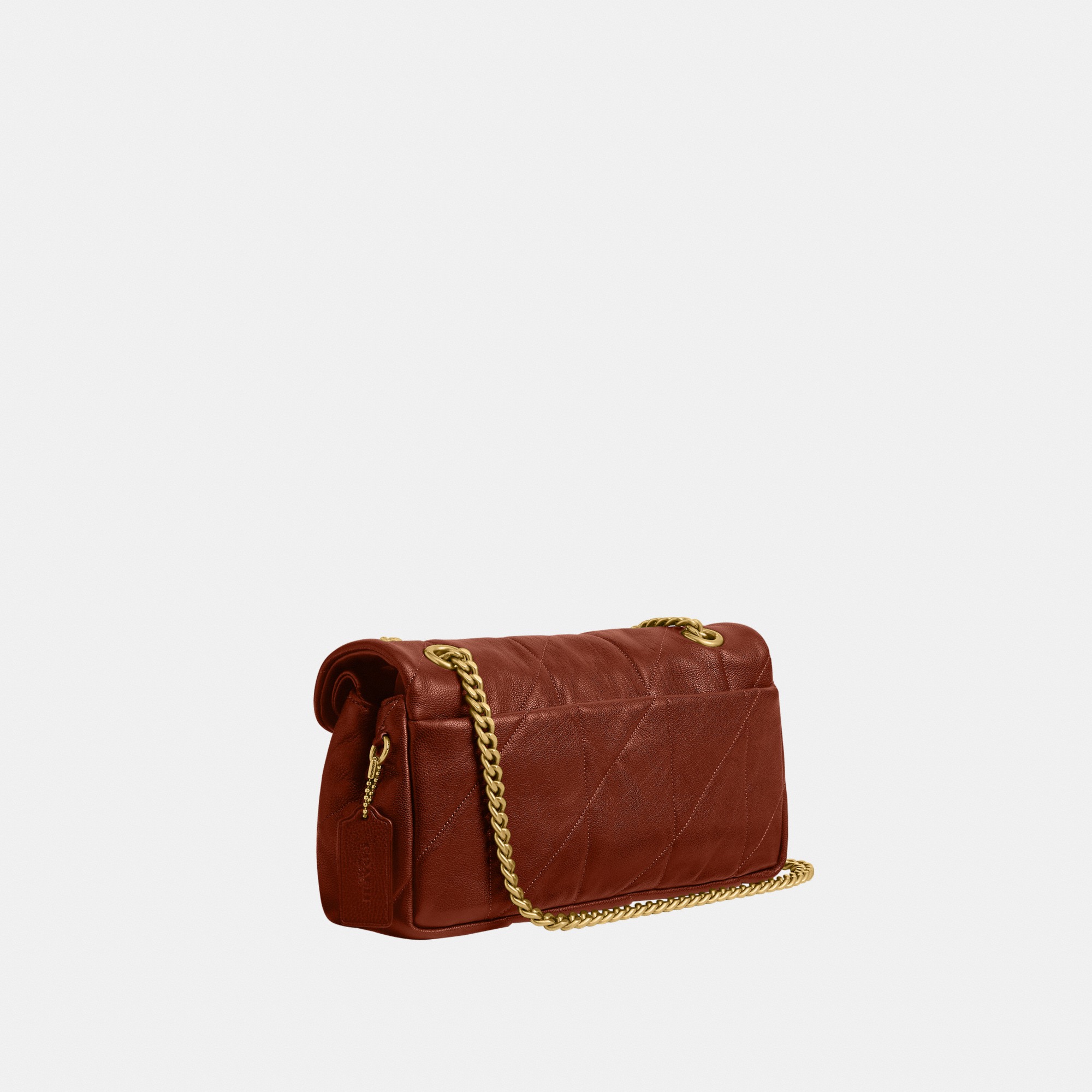 Coach Tabby Shoulder Bag 26 with Quilting – Dark Brown, photo 8 of 8