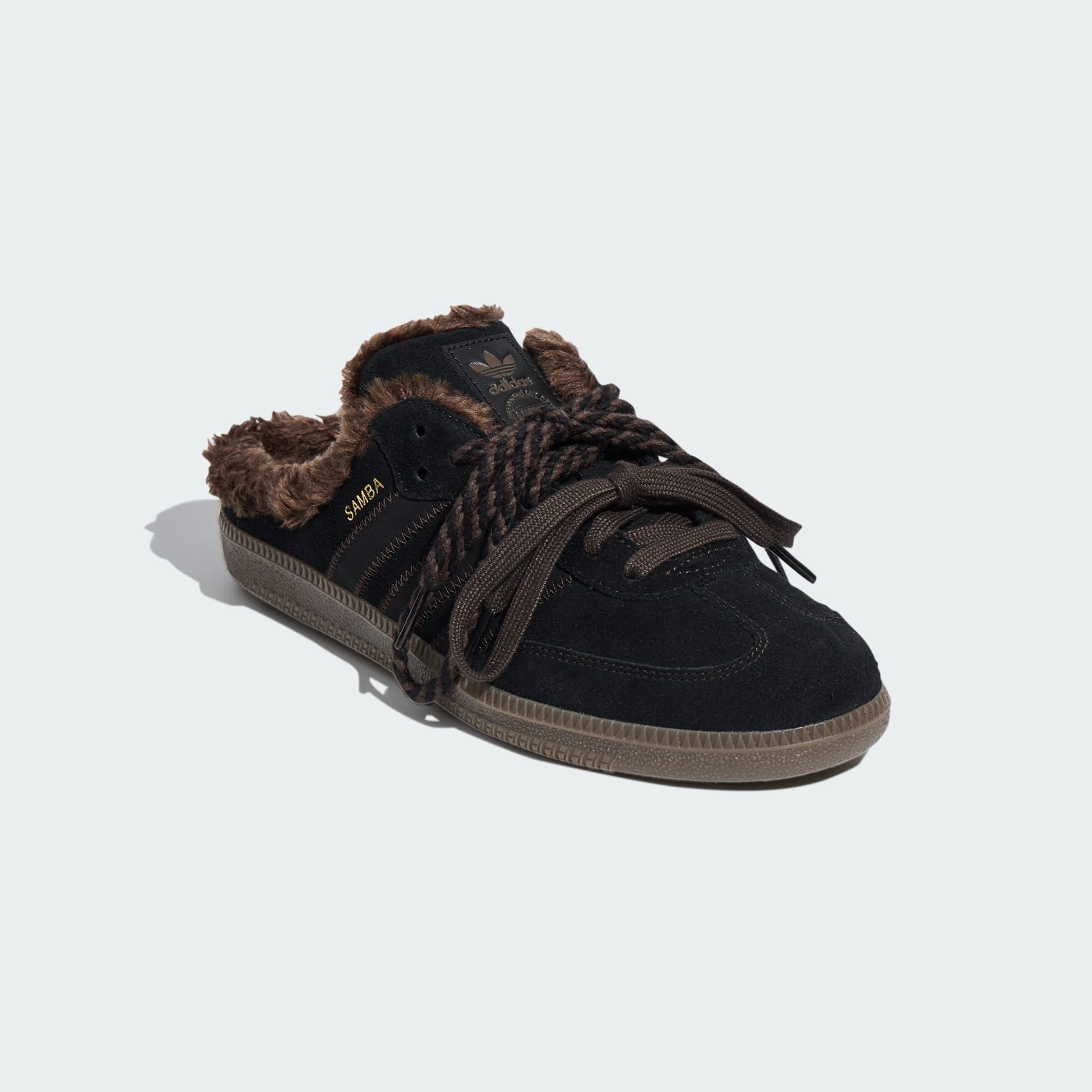 Adidas Samba OG Mule Women's – Core Black / Core Black / Dark Brown, photo 4 of 4