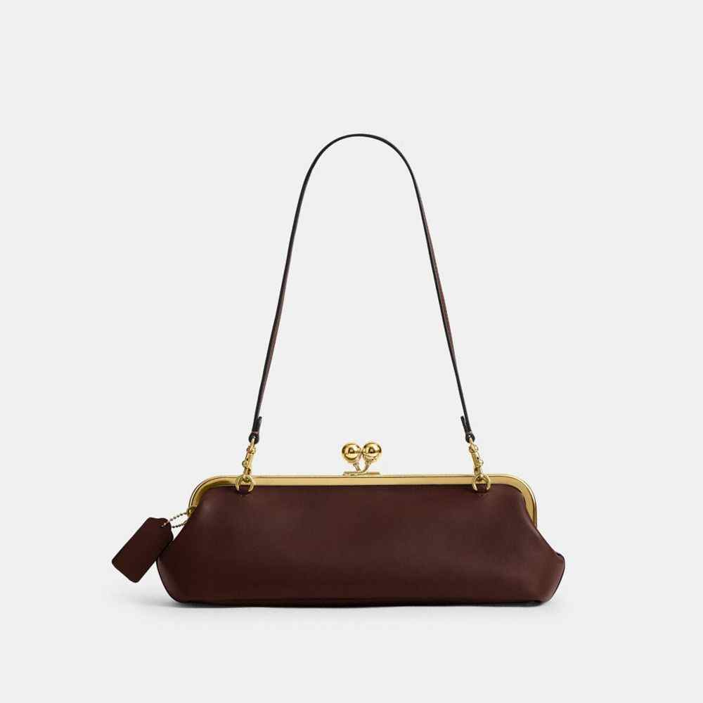 Coach Kisslock Frame Bag 30 – Brown, photo 8 of 9