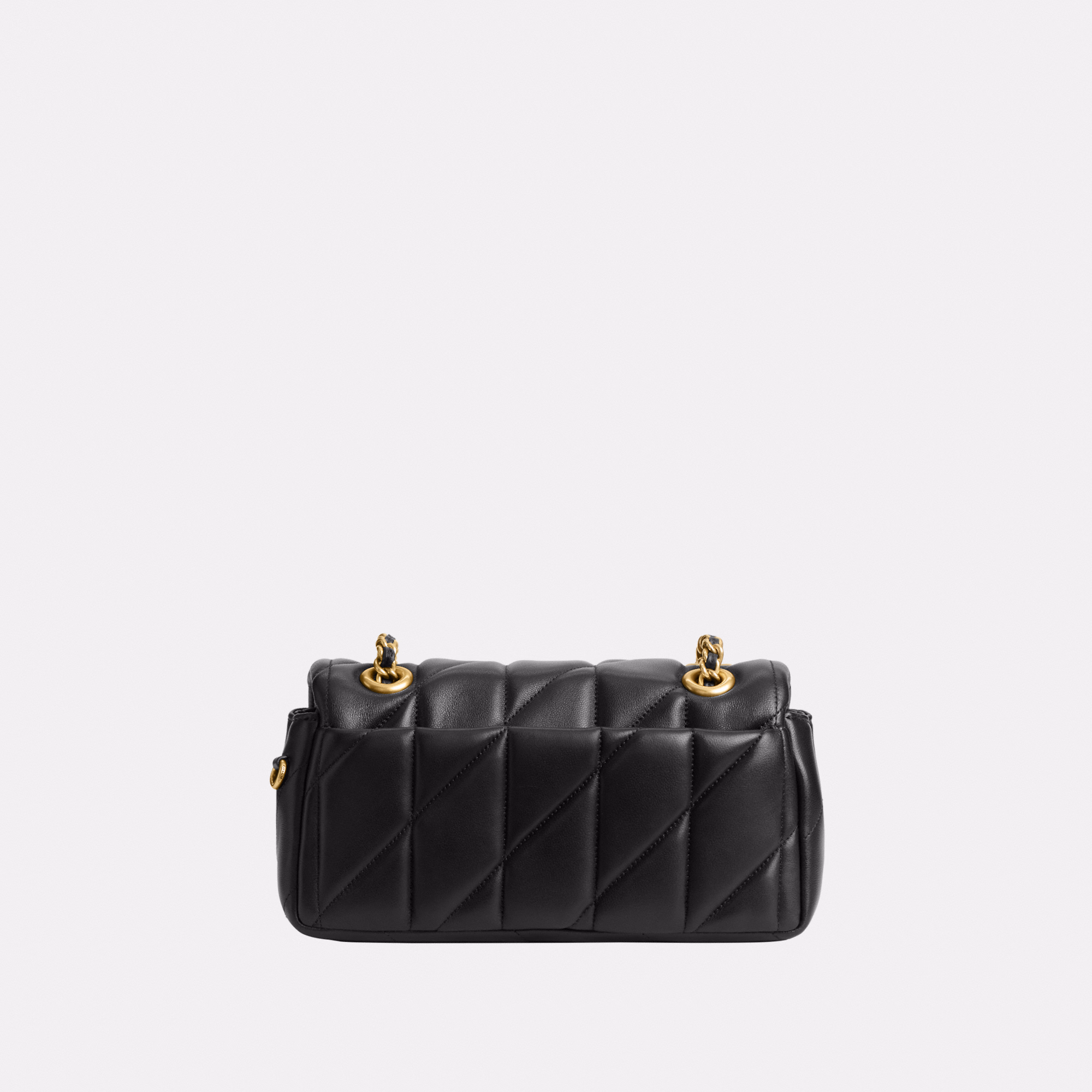 Coach Tabby Shoulder Bag 20 with Pillow Quilting – Black (Brass hardware), photo 6 of 7