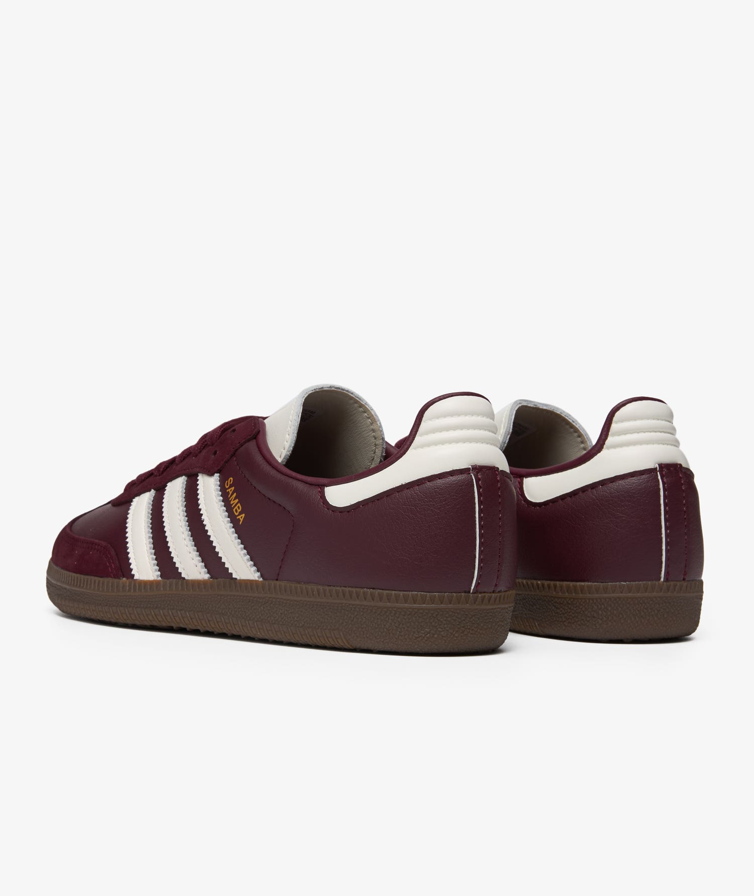 Adidas Samba OG Women's – Maroon / Off White / Gum, photo 5 of 6