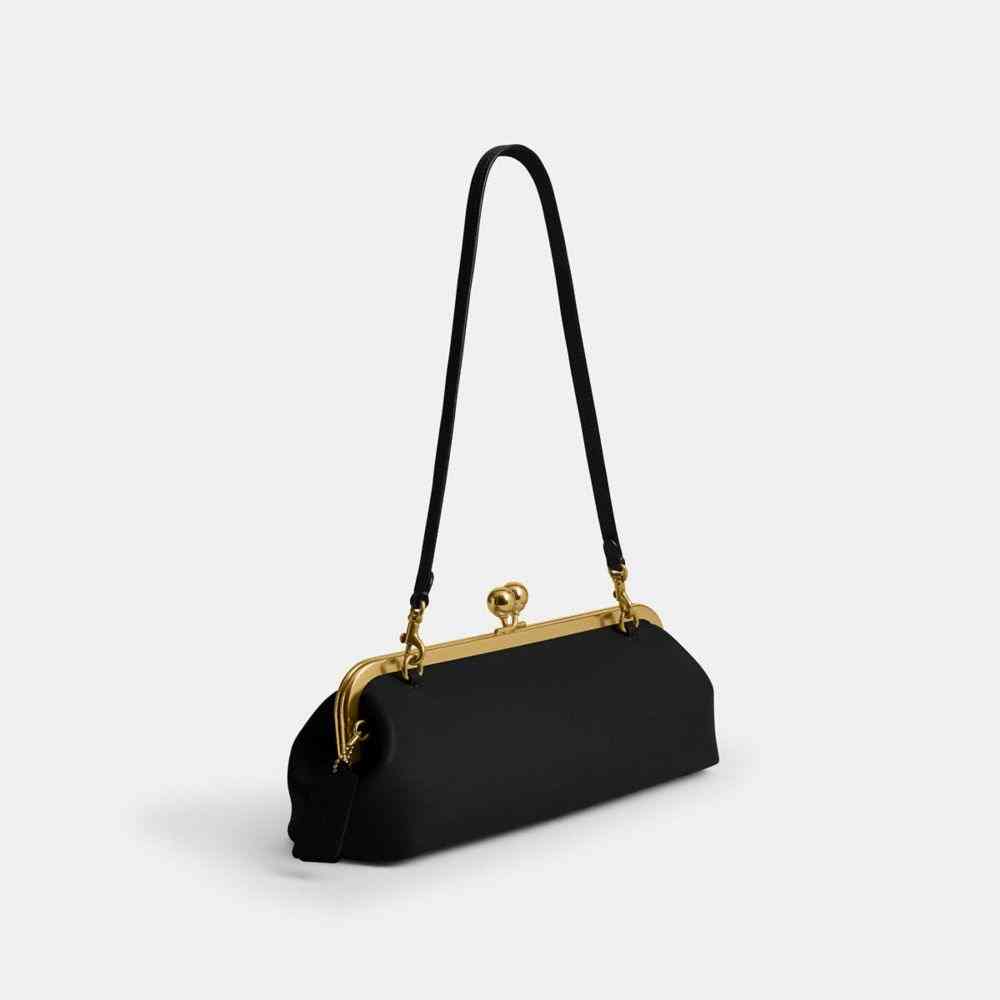 Coach Kisslock Frame Bag 30 – Black, photo 9 of 9