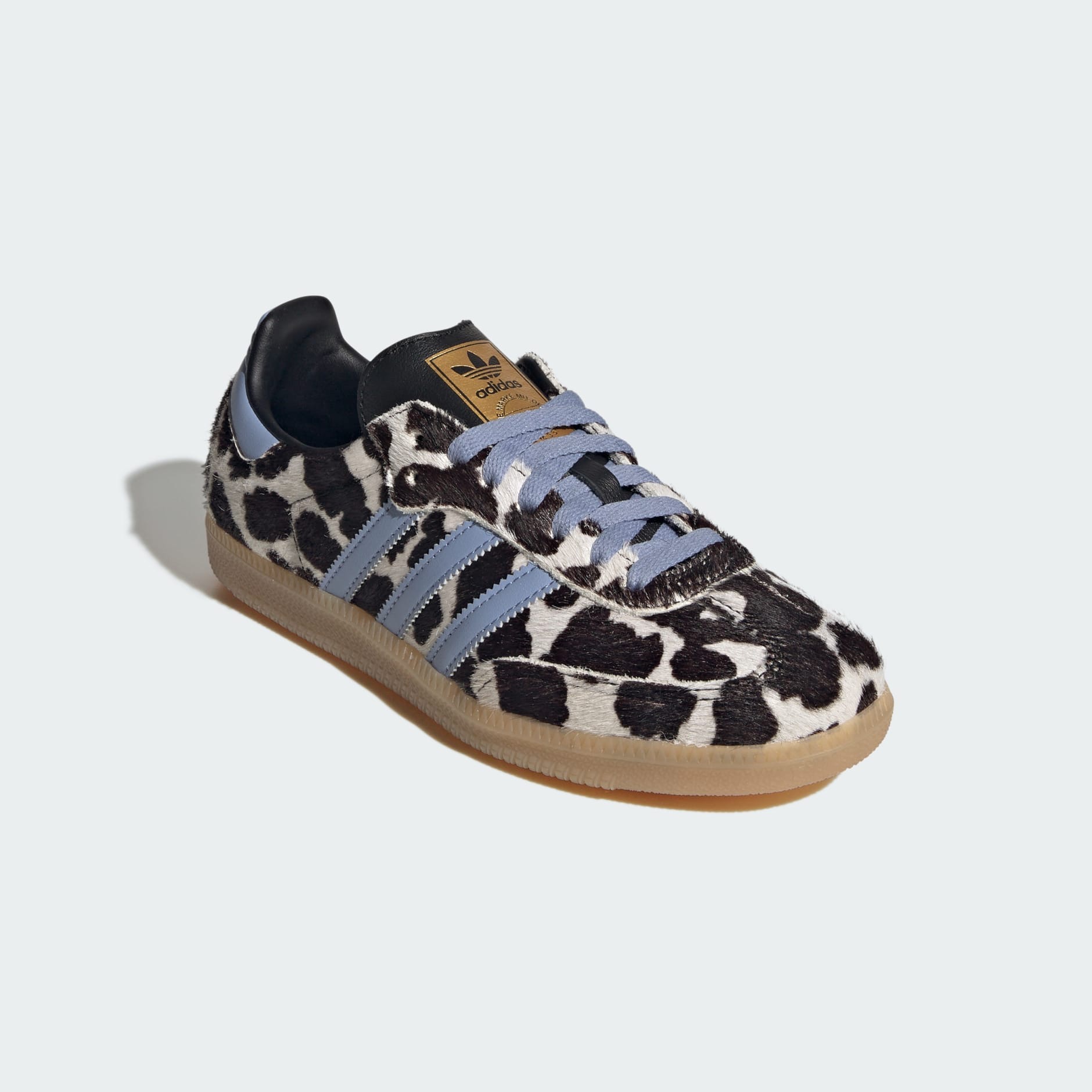 Adidas Samba OG Women's “Cow Print” – Chalk Blue / Core Black, photo 4 of 4