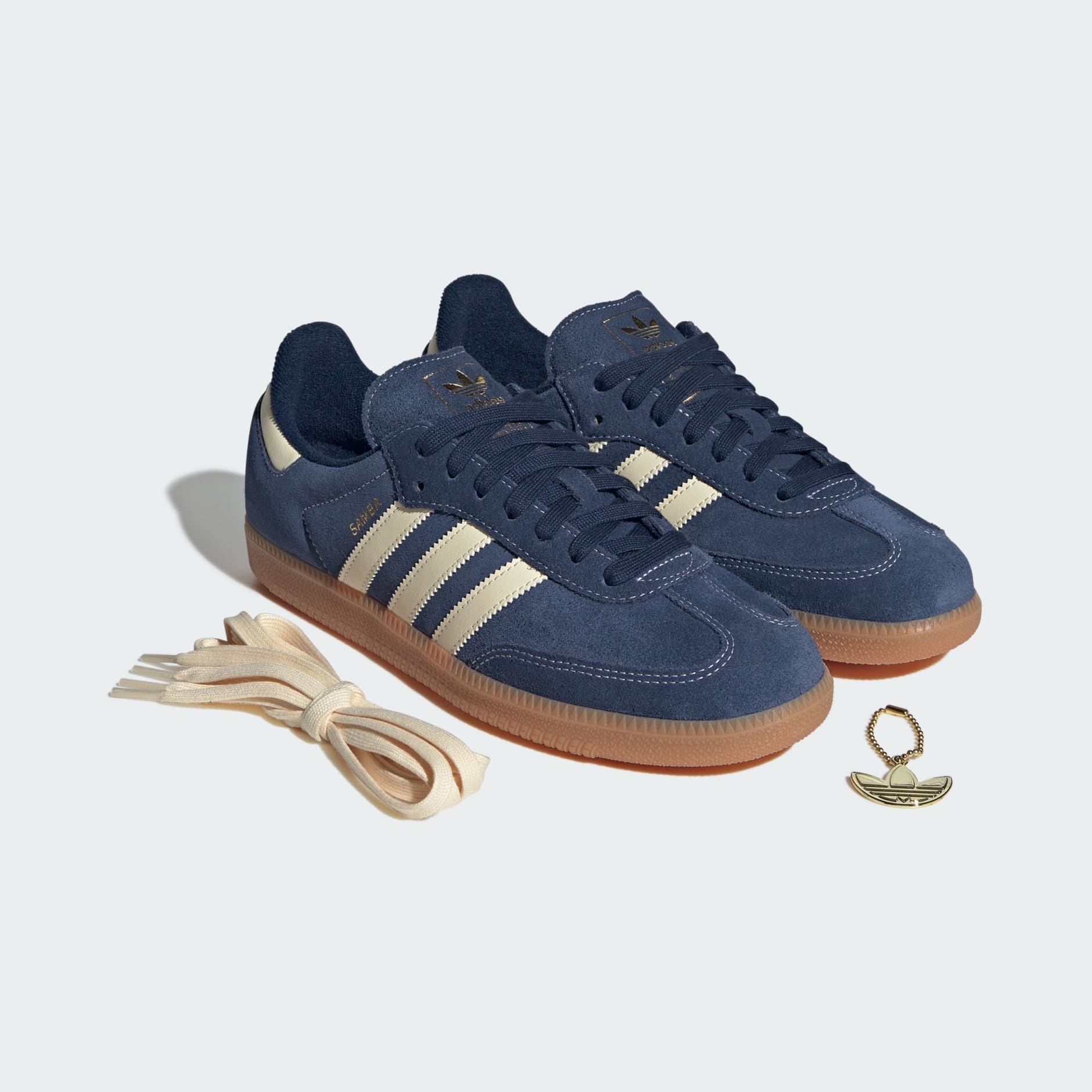 Adidas Samba OG – Night Indigo / Warm Vanilla / Gum, photo 2 of 3