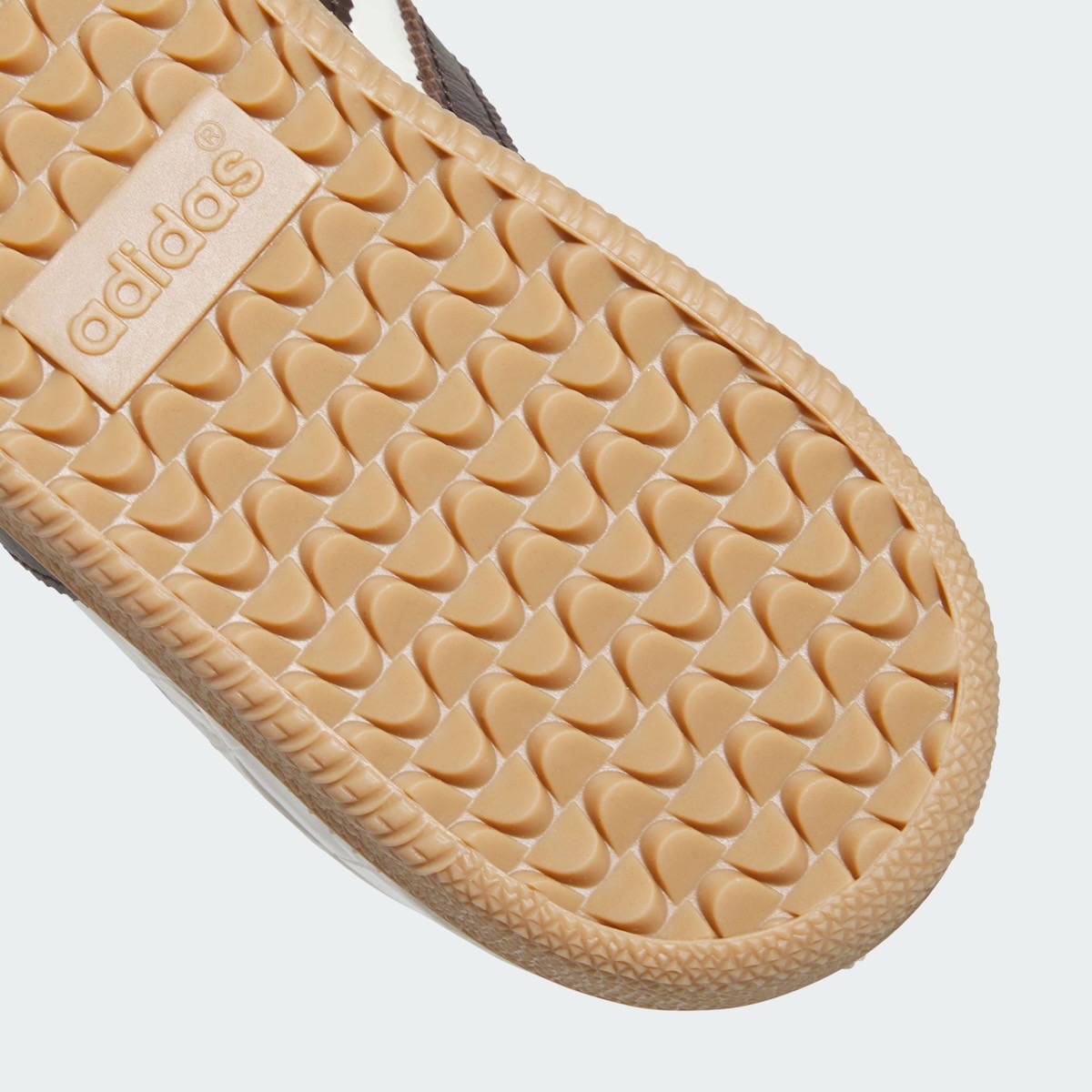 Adidas Samba “Faux Croc” – Wonder White / Dark Brown / Gum, photo 5 of 5