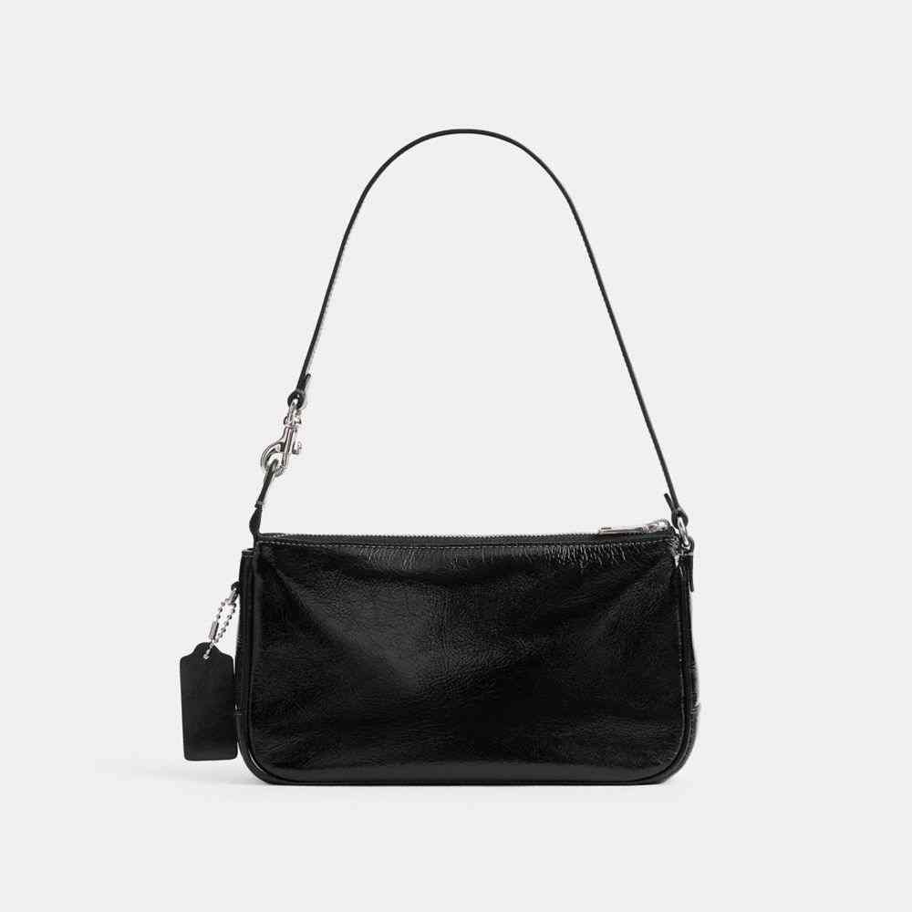 Coach Plaza Bag – Black Glazed (Silver hardware), photo 8 of 9