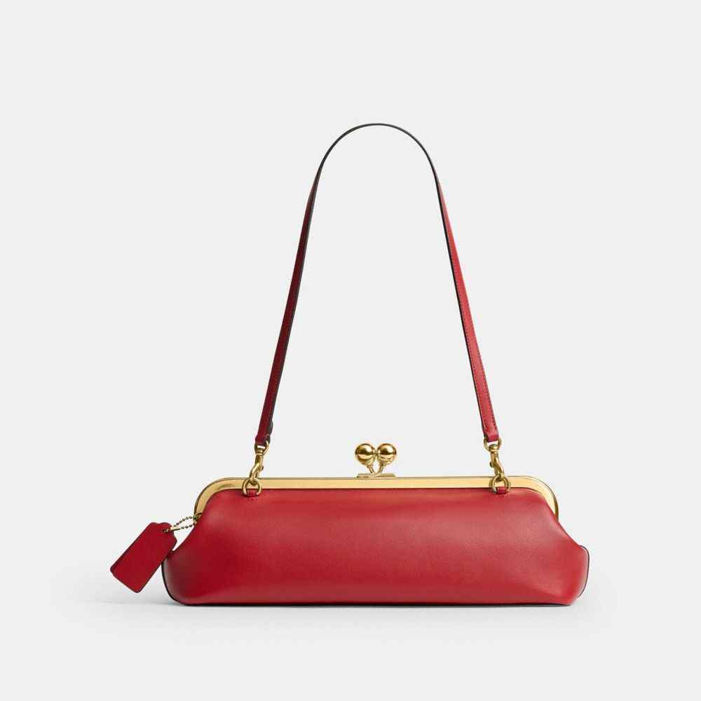 Coach Kisslock Frame Bag 30 – Red, photo 8 of 9
