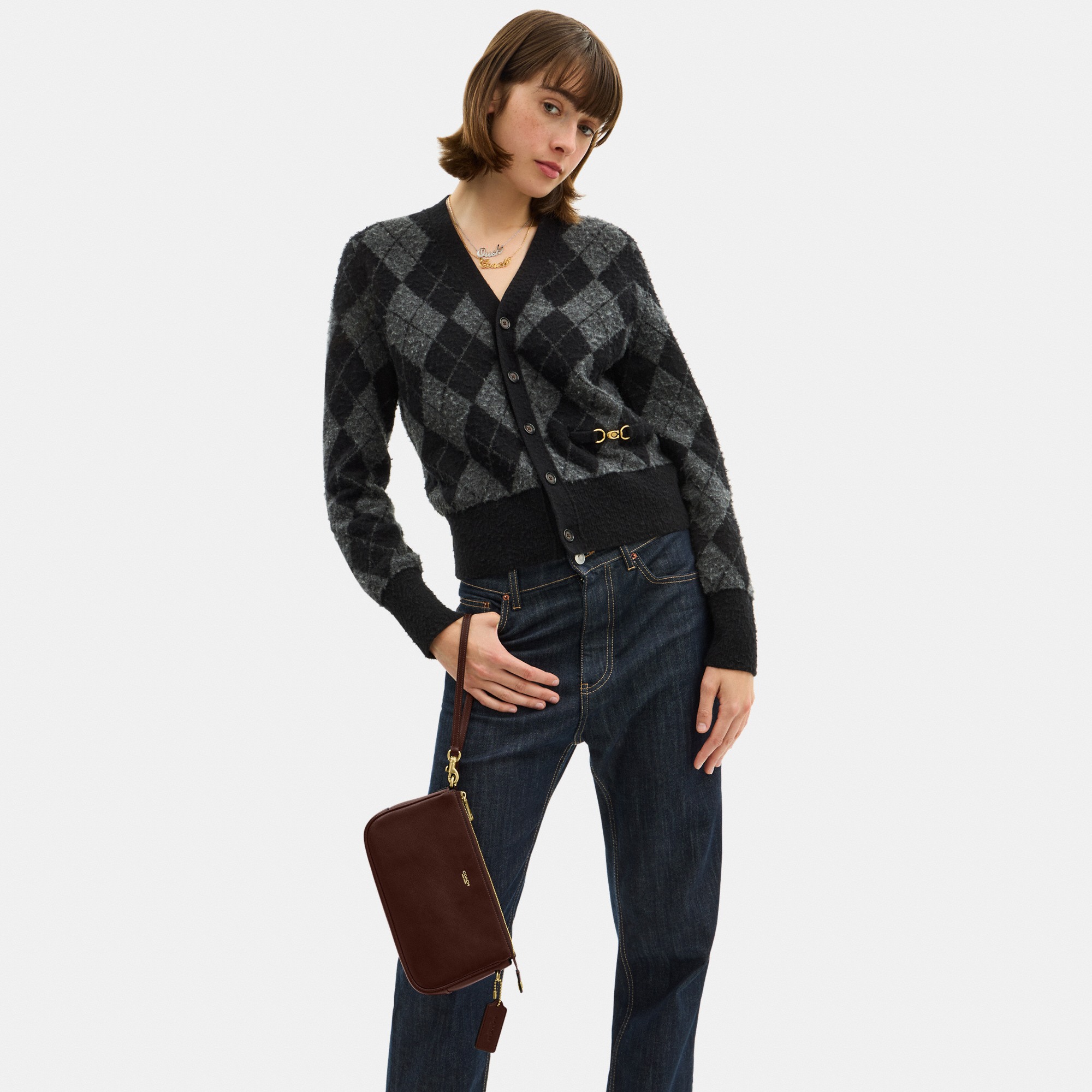 Coach Plaza Bag – Dark Brown, photo 3 of 9