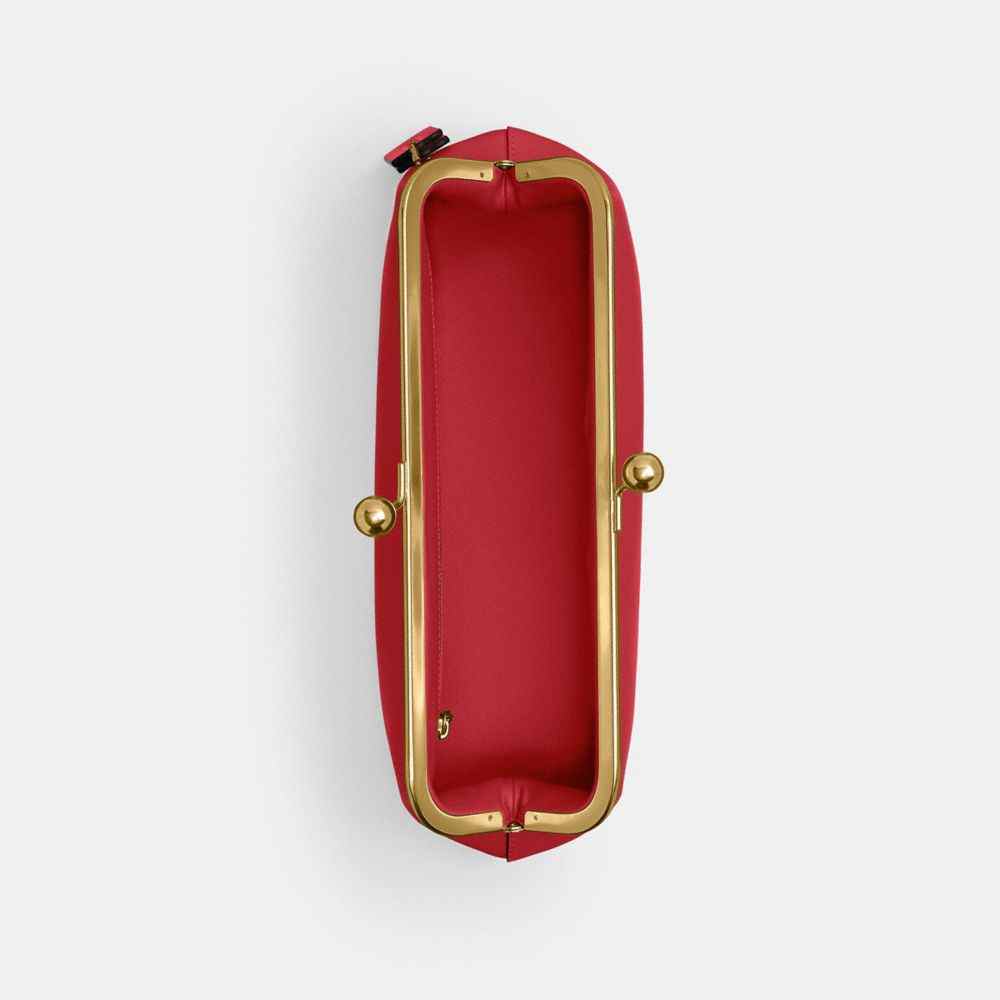 Coach Kisslock Frame Bag 30 – Red, photo 6 of 9