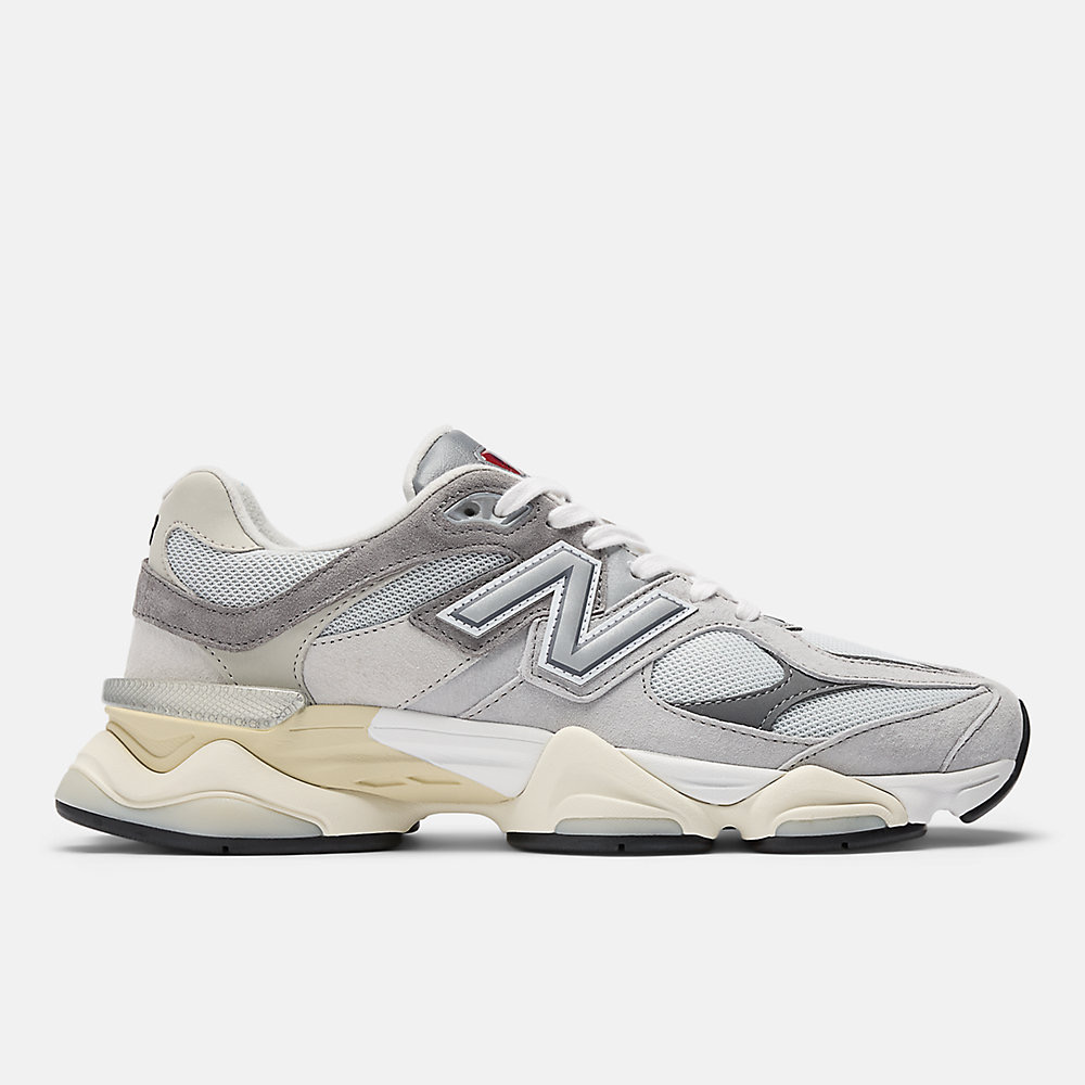 New Balance 9060 – Rain Cloud / Castlerock / White (Grey Days)